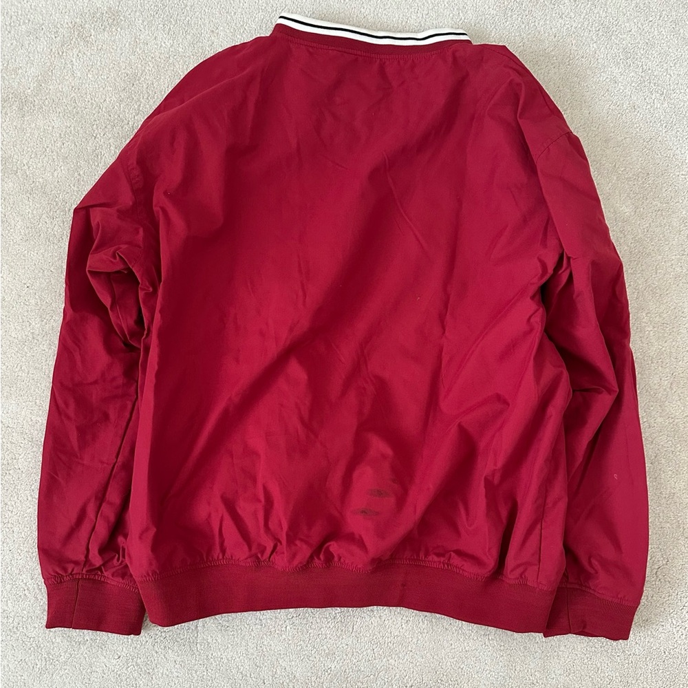 Pro Player Red V-Neck Sweater - Picture 3 of 9